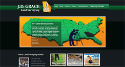 Desktop Screenshot of landsurveyingatlanta.com
